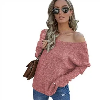 سترة مكشوفة أحادية الكتف ذات لون صلب